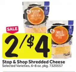 Stop&Shop Stop & Shop Shredded Cheese offer