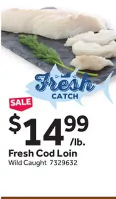Stop&Shop Fresh Cod Loin offer