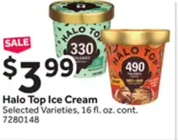 Stop&Shop Halo Top Ice Cream offer