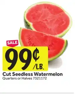 Stop&Shop Cut Seedless Watermelon offer