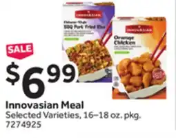 Stop&Shop Innovasian Meal offer