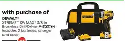 Lowe's DEWALT XTREME 12V MAX9 3/8-in Brushless Drill/Driver offer