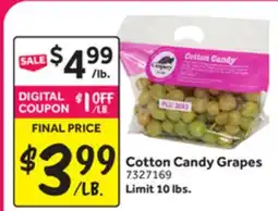 Stop&Shop Cotton Candy Grapes offer