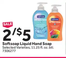 Stop&Shop Softsoap Liquid Hand Soap offer