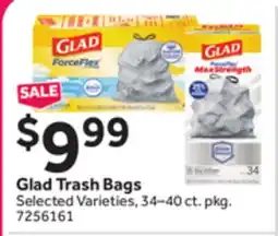 Stop&Shop Glad Trash Bags offer