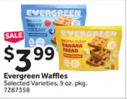 Stop&Shop Evergreen Waffles offer