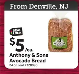 Stop&Shop Anthony & Sons Avocado Bread offer