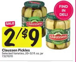 Stop&Shop Claussen Pickles offer
