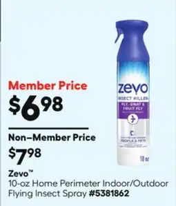 Lowe's Zevo 10-oz Home Perimeter Indoor/Outdoor Flying Insect Spray offer