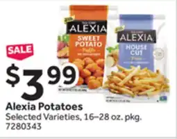 Stop&Shop Alexia Potatoes offer