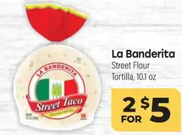 Tony’s Fresh Market La Banderita Street Flour Tortilla offer