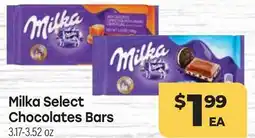 Tony’s Fresh Market Milka Select Chocolates Bars offer