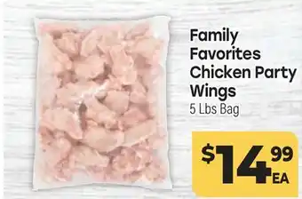 Tony’s Fresh Market Family Favorites Chicken Party Wings offer