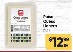 Tony’s Fresh Market Paisa Queso Llanero offer