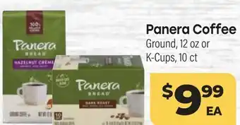 Tony’s Fresh Market Panera Coffee Ground, 12oz or K-Cups, 10ct offer
