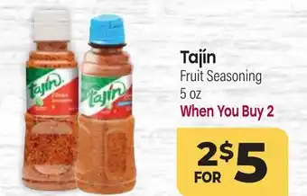 Tony’s Fresh Market Tajín Fruit Seasoning offer