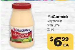 Tony’s Fresh Market McCormick Mayonnaise with Lime offer