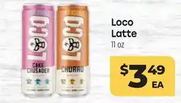 Tony’s Fresh Market Loco Latte offer
