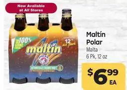 Tony’s Fresh Market Maltín Polar offer