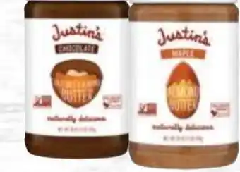 Tony’s Fresh Market Justin's Almond or Hazelnut Butter offer