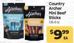 Tony’s Fresh Market Country Archer Mini Beef Sticks offer