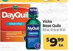 Tony’s Fresh Market Vicks Base Quils offer