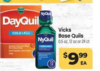 Tony’s Fresh Market Vicks Base Quils offer