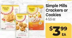 Tony’s Fresh Market Simple Mills Crackers or Crackers or Cookies offer