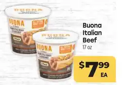 Tony’s Fresh Market Buona Italian Beef offer