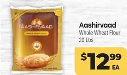 Tony’s Fresh Market Aashirvaad Whole Wheat Flour offer