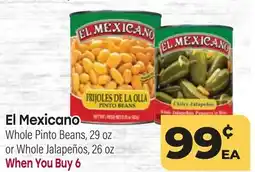 Tony’s Fresh Market El Mexicano Whole Pinto Beans, 29oz or Whole Jalapeños, 26oz offer