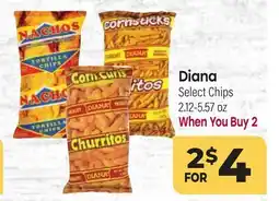 Tony’s Fresh Market Diana Select Chips offer