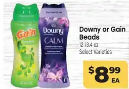 Tony’s Fresh Market Downy or Gain Beads offer