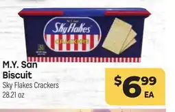 Tony’s Fresh Market M.Y. San Biscuit Sky Flakes Crackers offer
