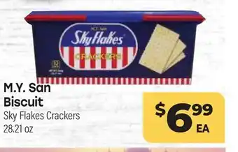 Tony’s Fresh Market M.Y. San Biscuit Sky Flakes Crackers offer
