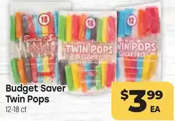 Tony’s Fresh Market Budget Saver Twin Pops offer