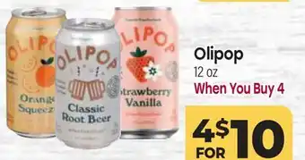Tony’s Fresh Market Olipop offer