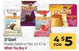 Tony’s Fresh Market D'Gari Powder Gelatin Flan offer