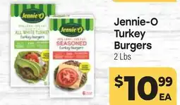 Tony’s Fresh Market Jennie-O Turkey Burgers offer