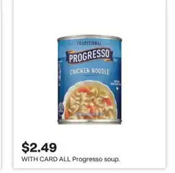 CVS ALL Progresso soup offer