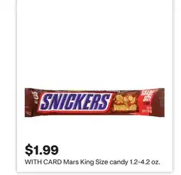 CVS Mars King Size candy 1.2-4.2 oz offer