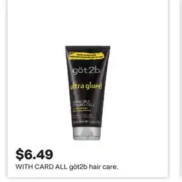 CVS ALL göt2b hair care offer