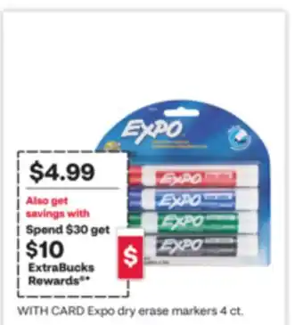 CVS BIC Wite • out or mechanical pencils Expo dry erase markers offer