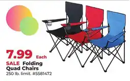 Runnings Folding Quad Chairs offer