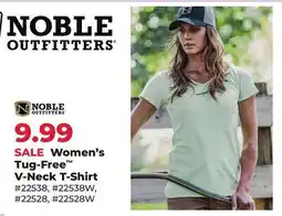 Runnings Noble Outfitters Women's Tug-Free V-Neck T-Shirt offer