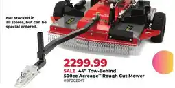 Runnings 44 Tow-Behind 500cc Acreage Rough Cut Mower offer