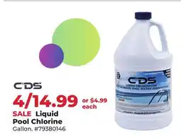 Runnings Liquid Pool Chlorine offer