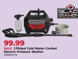 Runnings 1,700psi Cold Water Corded Electric Pressure Washer offer