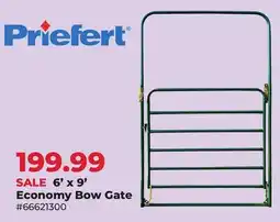 Runnings 6' x 9' Economy Bow Gate offer
