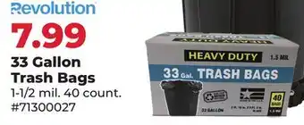 Runnings 33 Gallon Trash Bags offer